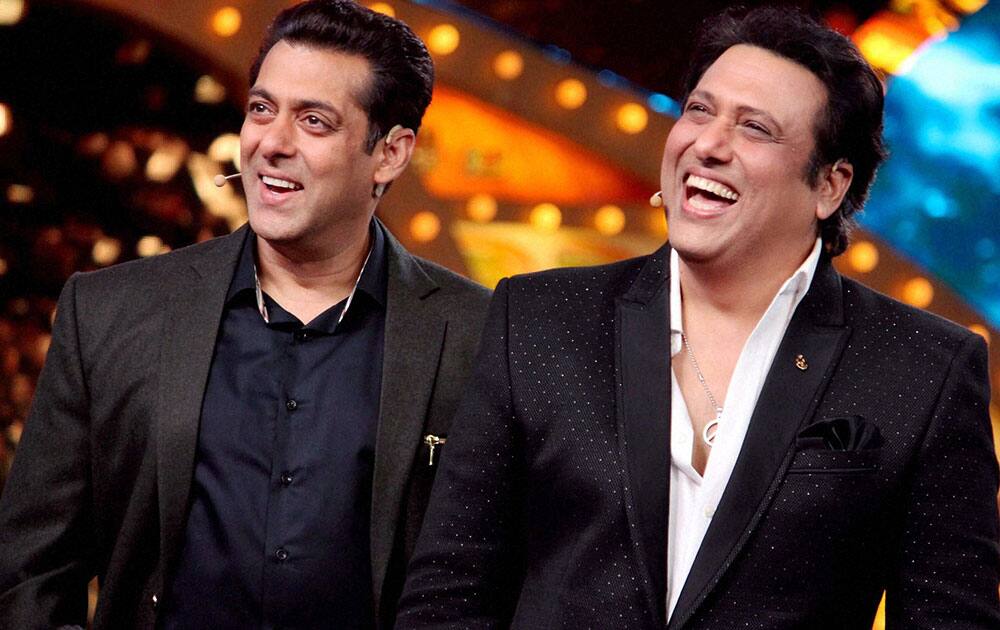 Salman Khan and Govinda on Bigg Boss 