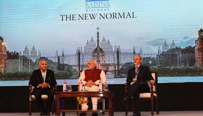 Raisina Dialogue: Not unusual for two large neighbours to have some differences, says PM Modi on China