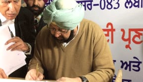 Battle for Punjab: Capt Amarinder Singh files nomination from Badal stronghold Lambi