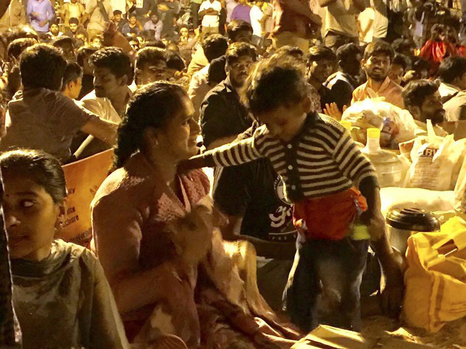 Jallikattu Protest in Tamil Nadu