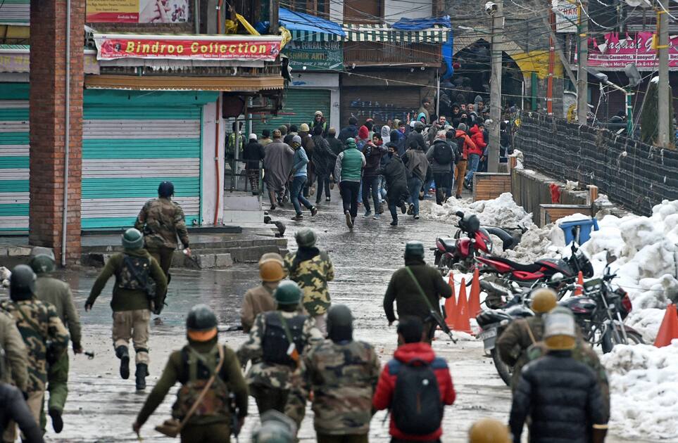 Clash after Friday prayers