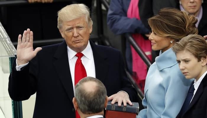 Donald Trump sworn in as 45th US president, vows to put &#039;&#039;America First&#039;&#039; and eradicate “radical Islamic terrorism”