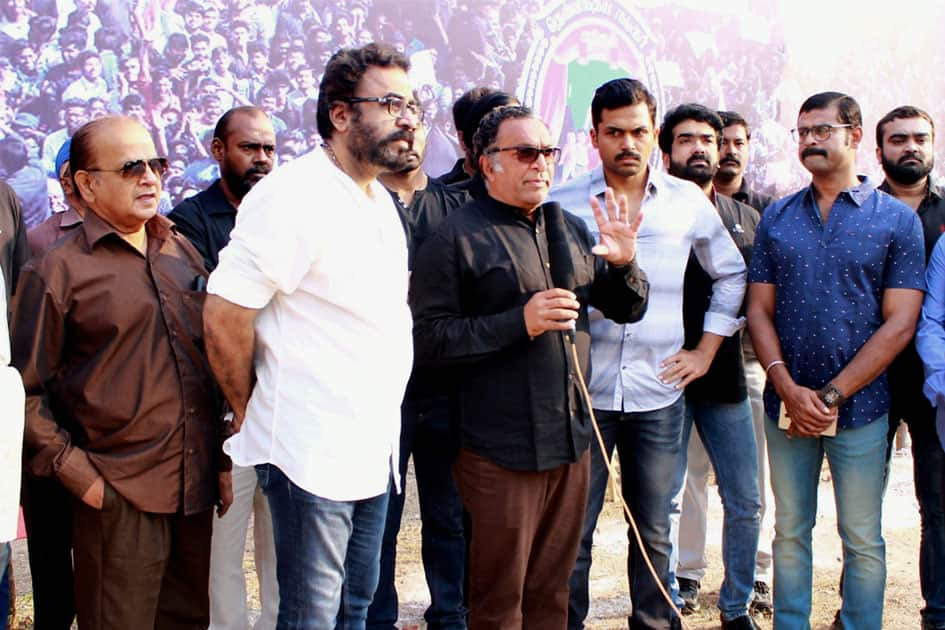 South Indian Artistes support Jallikattu