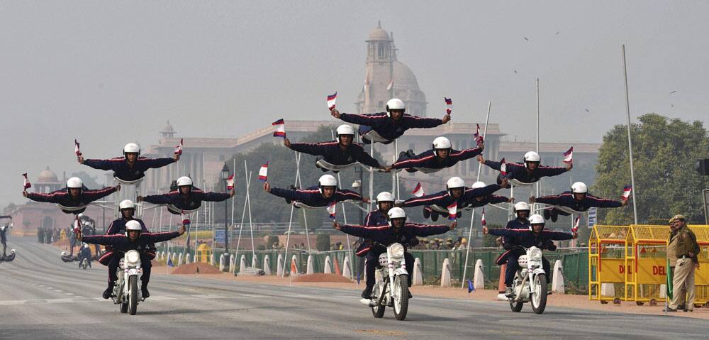 Republic Day Parade rehearsal