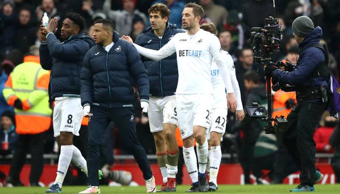 Epl Swansea Boost Survival Hopes After Gylfi Sigurdsson Strike Stuns Liverpool Football News Zee News