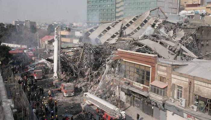 Four more bodies found in rubble of collapsed building in Iran