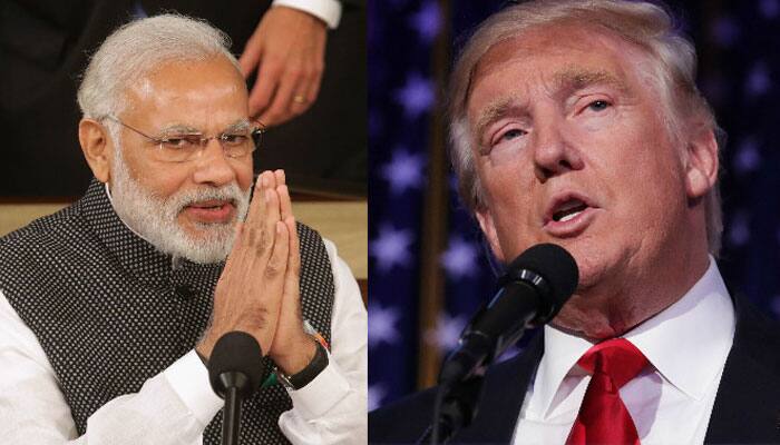 Taking ties forward, PM Narendra Modi invites Donald Trump to India, vows to fight terror with US 