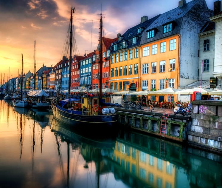 Nyhavn, Copenhagen, Denmark