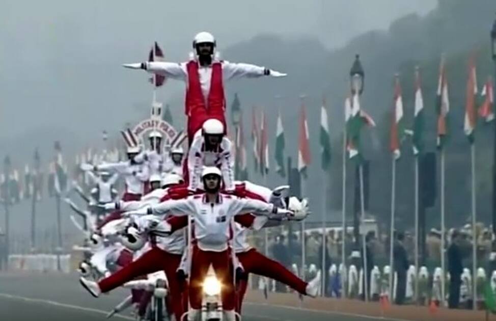 Motorcycle display