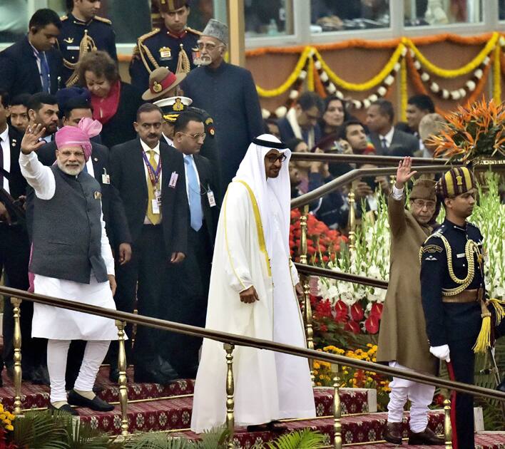 President Pranab Mukherjee, Prime Minister Narendra Modi