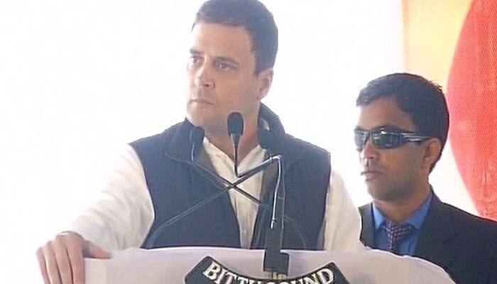 Badals of Punjab don&#039;t give water; Amarinder Singh will be next CM: Rahul Gandhi