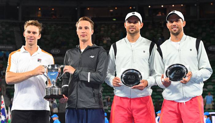 Australian Open 2017: Henri Kontinen, John Peers thwart Bryan brothers&#039; bid for 17th major in doubles