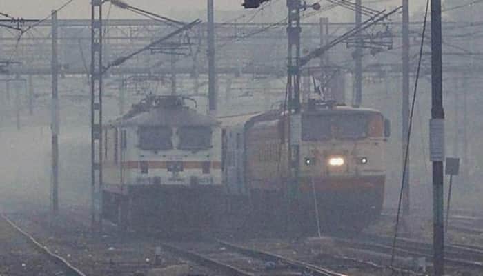 Train, air services disrupted due to fog in Delhi
