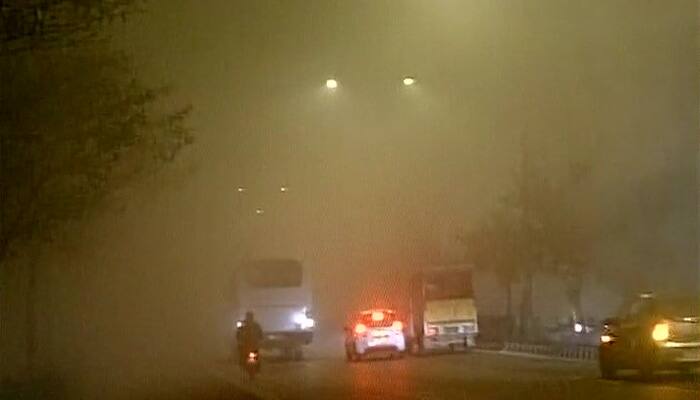 Thick blanket of fog engulfs Delhi, landing operations suspended at IGI airport; rail traffic affected
