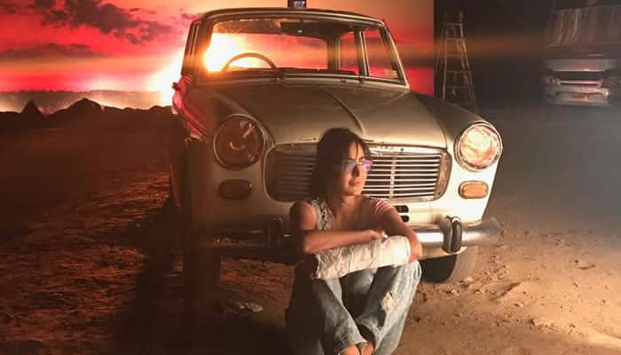 Katrina Kaif looks perfect on the sets of &#039;Jagga Jasoos&#039;