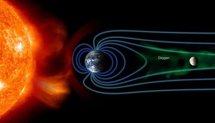 Earth may be sending oxygen to the Moon