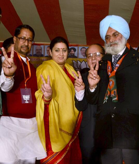Smriti Irani in Amritsar Smriti Irani in Amritsar