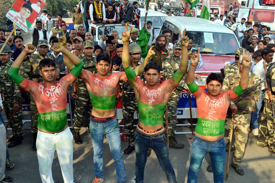 Akhilesh-Rahul road show