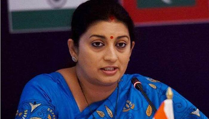 Smriti Irani tears into Rahul Gandhi for his retort to PM Modi&#039;s &#039;SCAM&#039; jibe