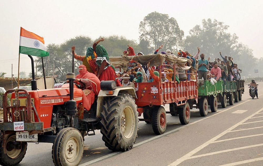 Jat agitation in Rohtak