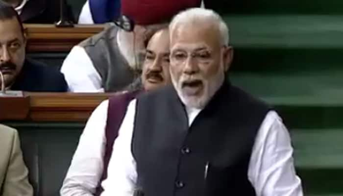 PM Modi retorts to Congress attack on democracy in Lok Sabha, justifies note ban