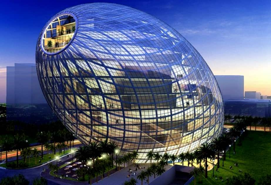 Cybertecture Egg, Mumbai