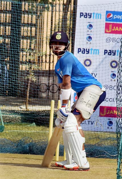 Team India's practice session