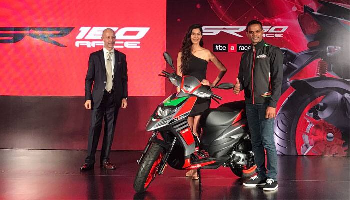 Aprilia SR150 Race launched at Rs 70,061