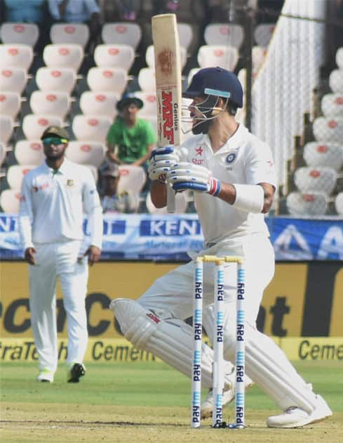 Virat Kohli during a match