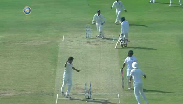 WATCH: Umesh Yadav rocket throw rattles Bangladesh in Hyderabad