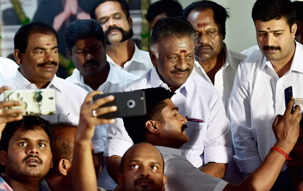 Chief Minister O Panneerselvam