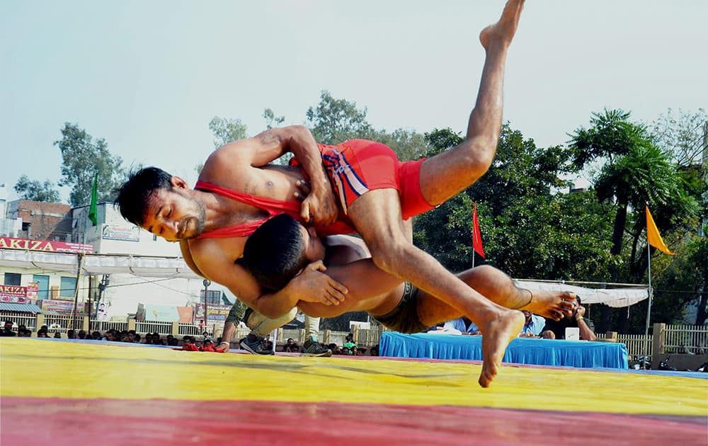 Wrestling championship in Bhopal