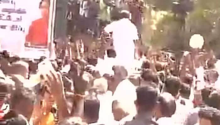 Sasikala convicted in DA case: Massive celebrations erupt outside O Panneerselvam&#039;s residence