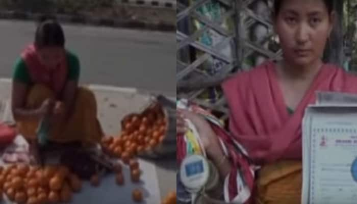 WATCH: National archery champion Buli Basumatary forced to sell oranges to earn a living