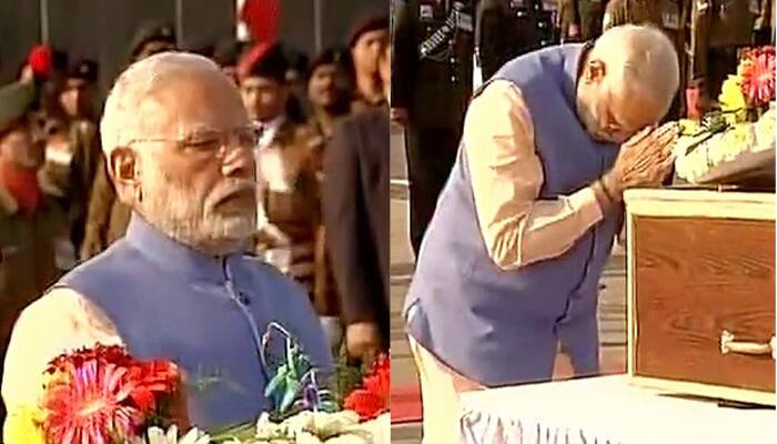 PM Narendra Modi pays tribute to Bandipora martyers — Watch video