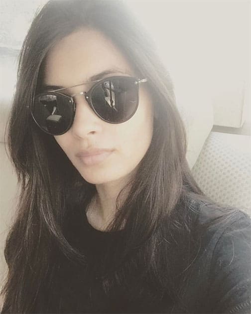 diana penty :- Somewhere on the highway during my two hour drive to FilmCity