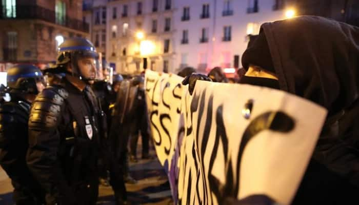 Scuffles, tear gas as anti-police protests reach Paris