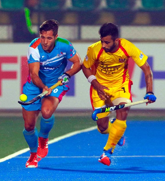 Hockey India League (HIL) match