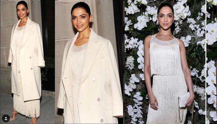 Deepika Padukone in a Ralph Lauren number at New York Fashion Week will leave you mesmerised! 