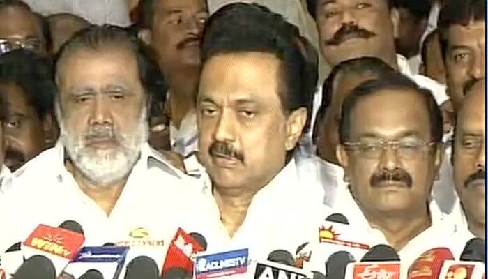 Trust vote: Will oppose Edappadi K Palaniswami in Tamil Nadu Assembly, says MK Stalin