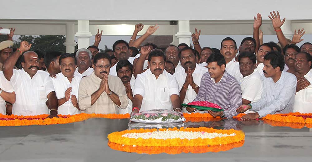Tamil Nadu Chief Minister Edappadi K. Palaniswami Tamil Nadu Chief Minister Edappadi K. Palaniswami