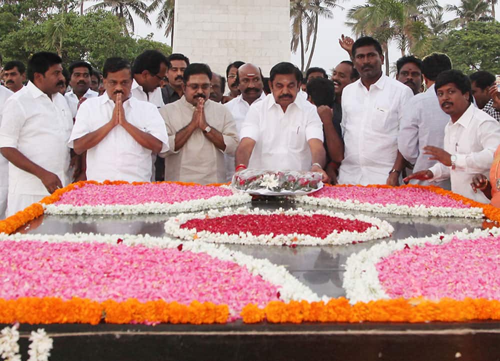 Tamil Nadu Chief Minister Edappadi K. Palaniswami Tamil Nadu Chief Minister Edappadi K. Palaniswami
