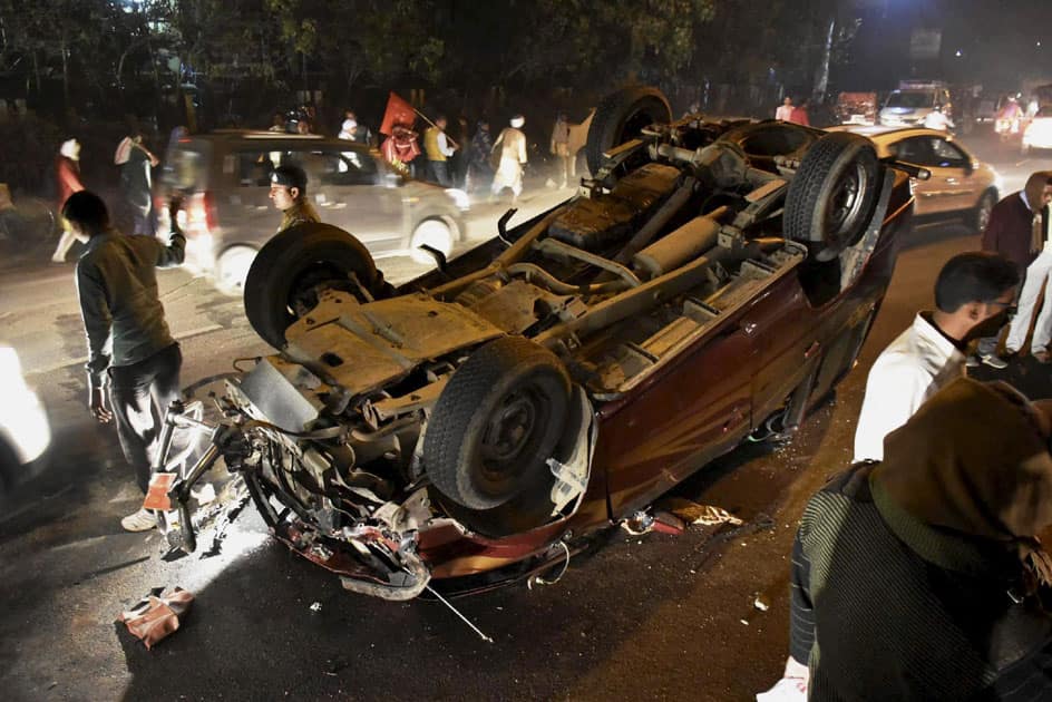 Car accident on Beli Road, Patna Car accident on Beli Road, Patna