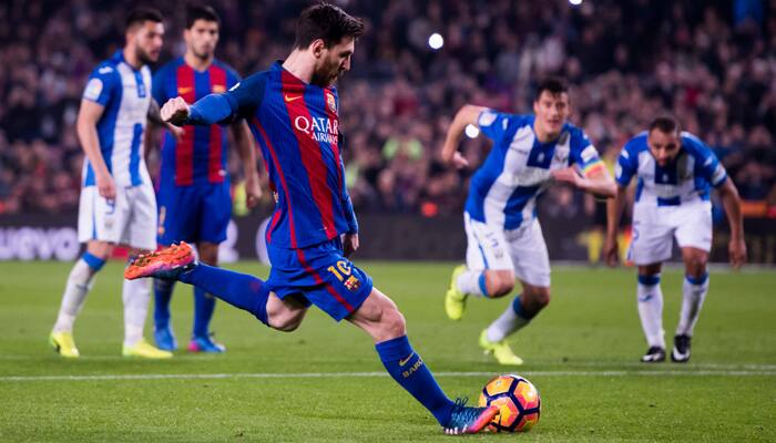 La Liga: Last-gasp Lionel Messi penalty rescues poor Barcelona from jaws of  Leganes humiliation