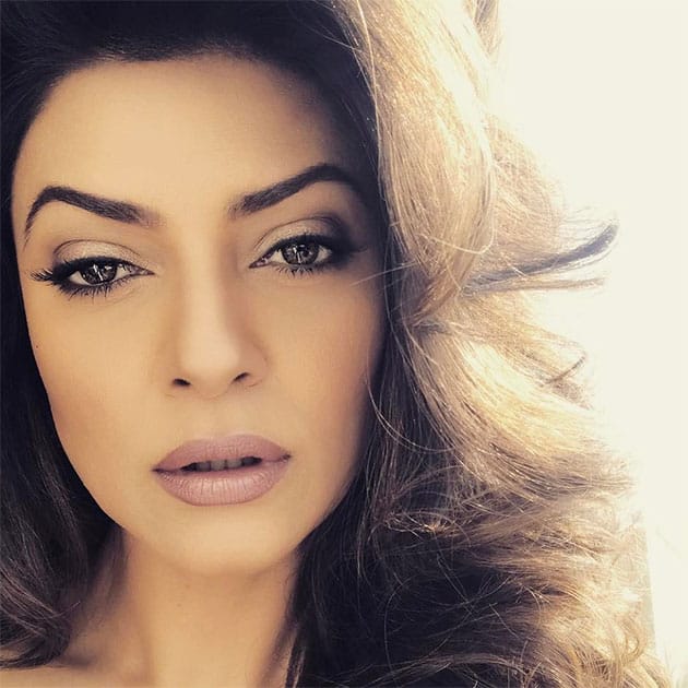 sushmita sen - One can see the eyes