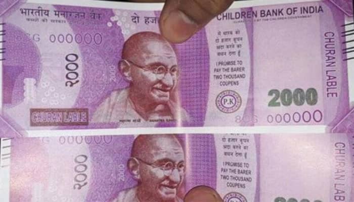 SBI ATM dispenses fake Rs 2,000 note with Children Bank of India instead of RBI
