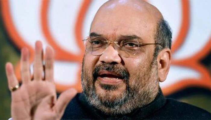 Amit Shah appeals to Uttar Pradesh voters to get rid of &#039;KASAB&#039; in Assembly polls