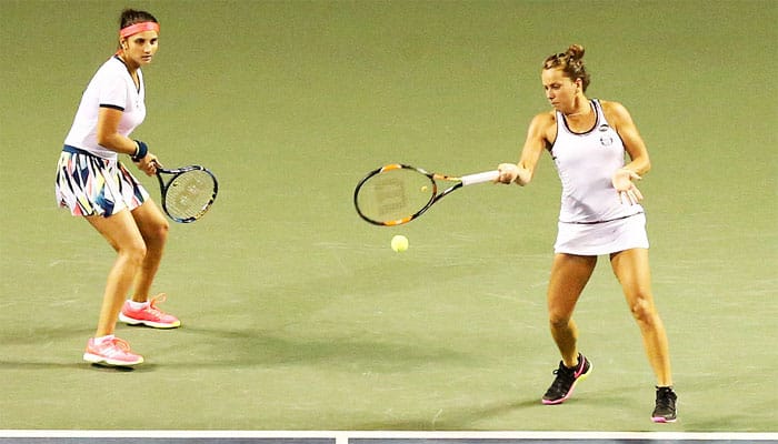 Dubai Open: Sania Mirza-Barbora Strycova ease into women&#039;s doubles semis after thrilling quarter-final win