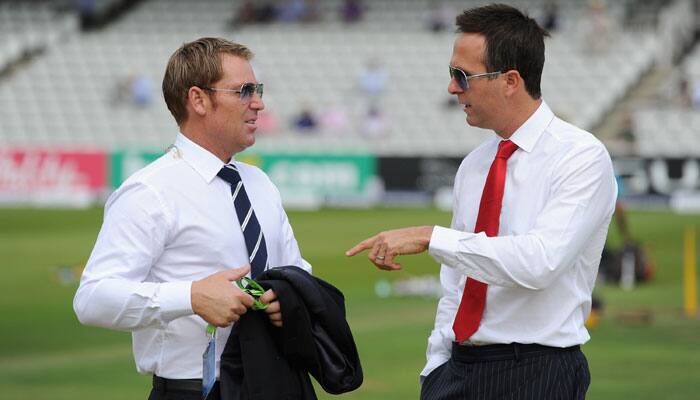 Michael Vaughan hits back at Shane Warne after being trolled over Australia&#039;s dominance in India