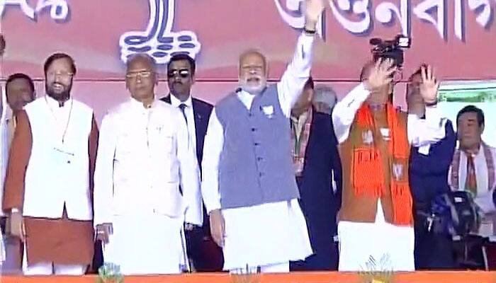 PM Narendra Modi blasts Congress in Imphal rally: As it happened